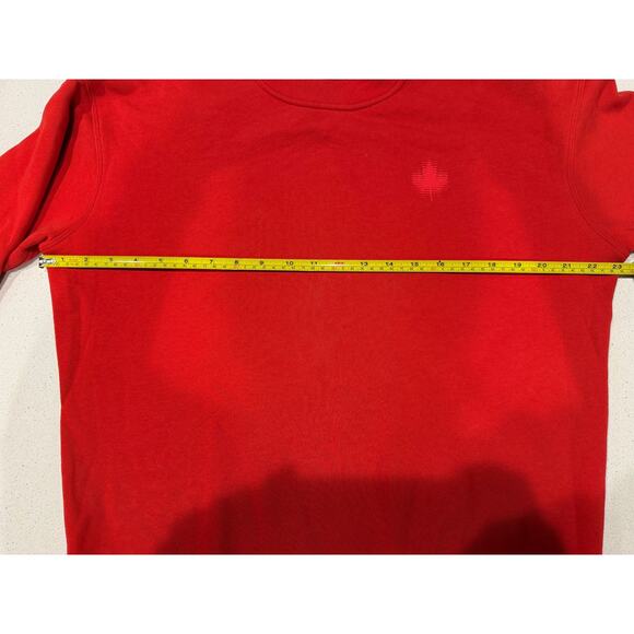 Lululemon Team Canada Perfectly Oversized Crew in Red Size 2 - Picture 8 of 11